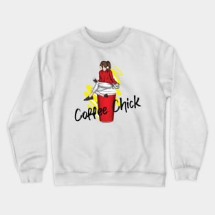 Coffee Chick Crewneck Sweatshirt